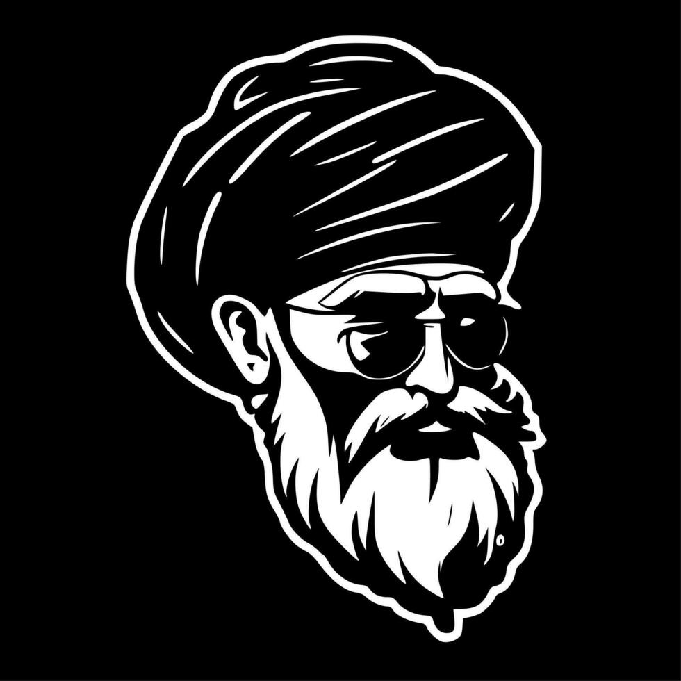 Baba, Minimalist and Simple Silhouette - Vector illustration