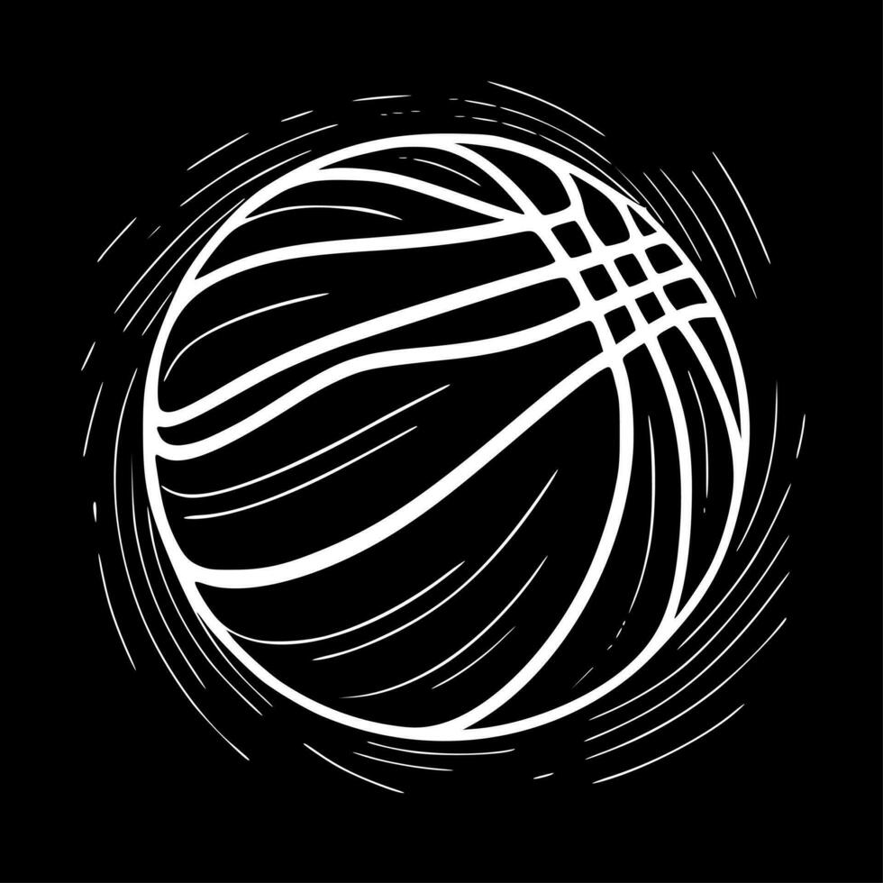 Basketball - High Quality Vector Logo - Vector illustration ideal for T-shirt graphic