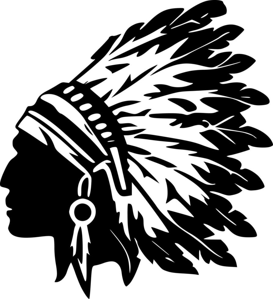 Chiefs - Minimalist and Flat Logo - Vector illustration