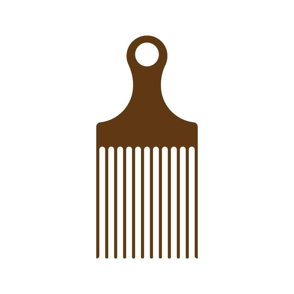 el peine es un dispositivo para peinada el cabello. el peine consiste de perillas y dentículos peluquería utilizar un variedad de peines.barbería soltero icono en dibujos animados estilo vector símbolo valores ilustración web.