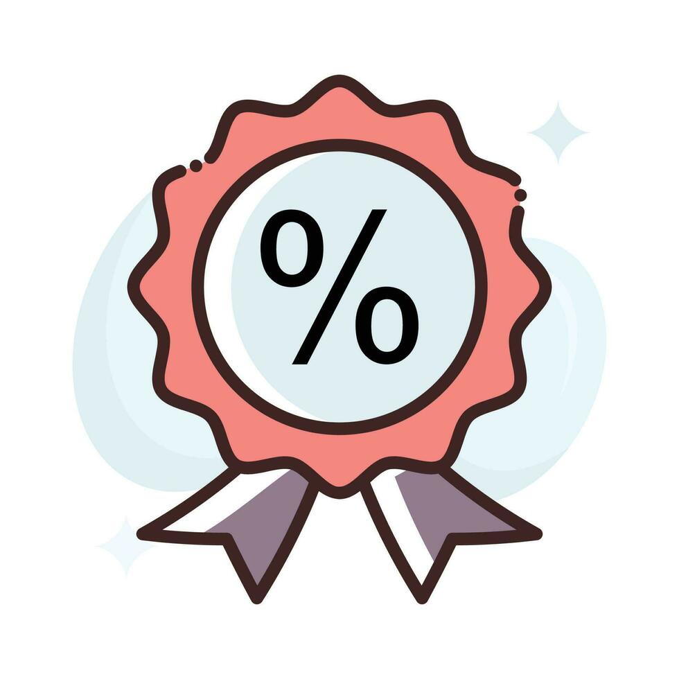 Discount Offer vector Fill outline Icon.Simple stock illustration stock.EPS 10