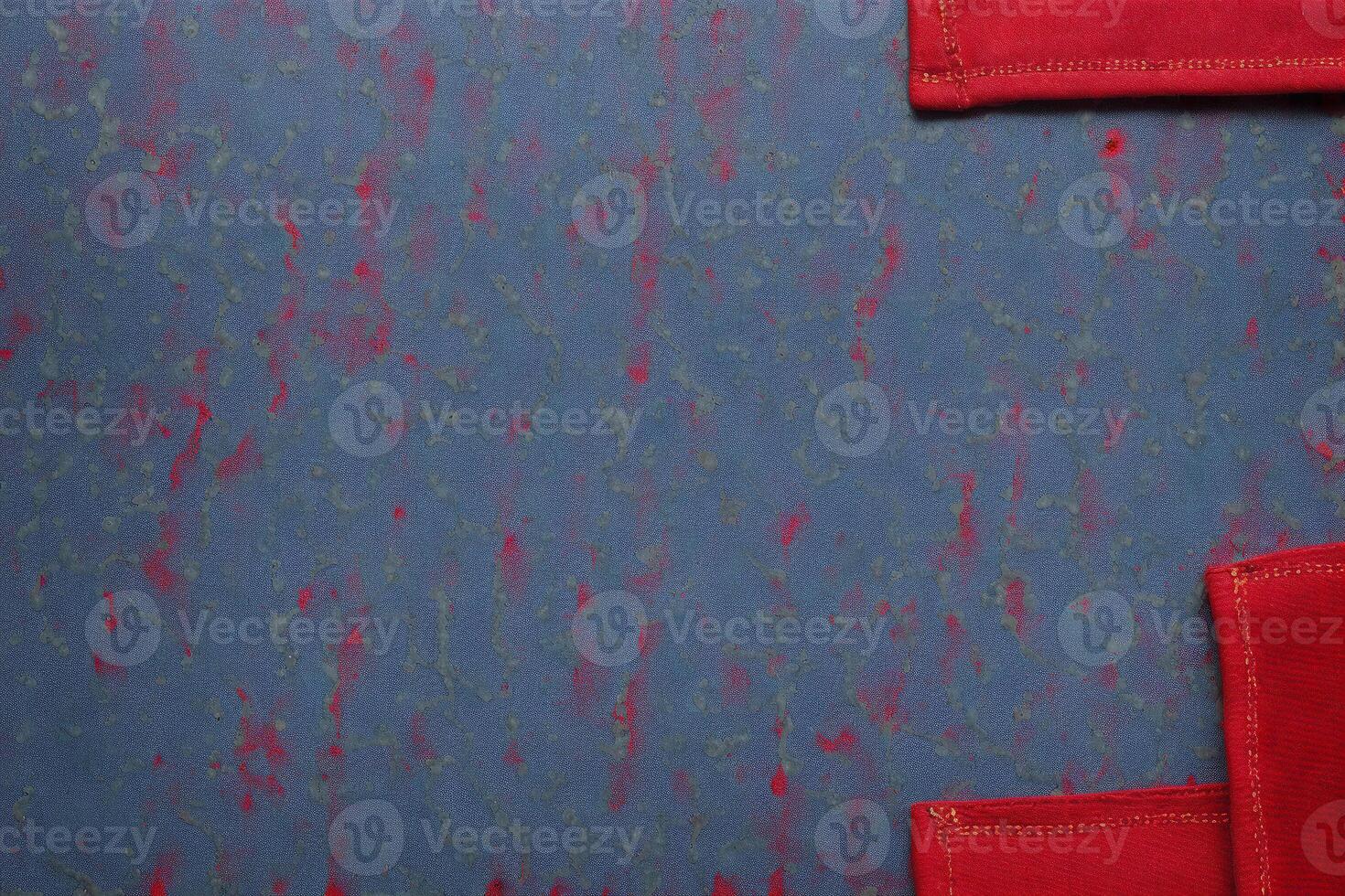 Grunge blue background with space for your text or image. Blue jeans background. photo