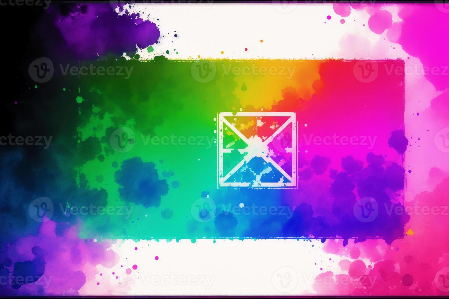 Abstract colorful background. Watercolor paint. Digital art, photo