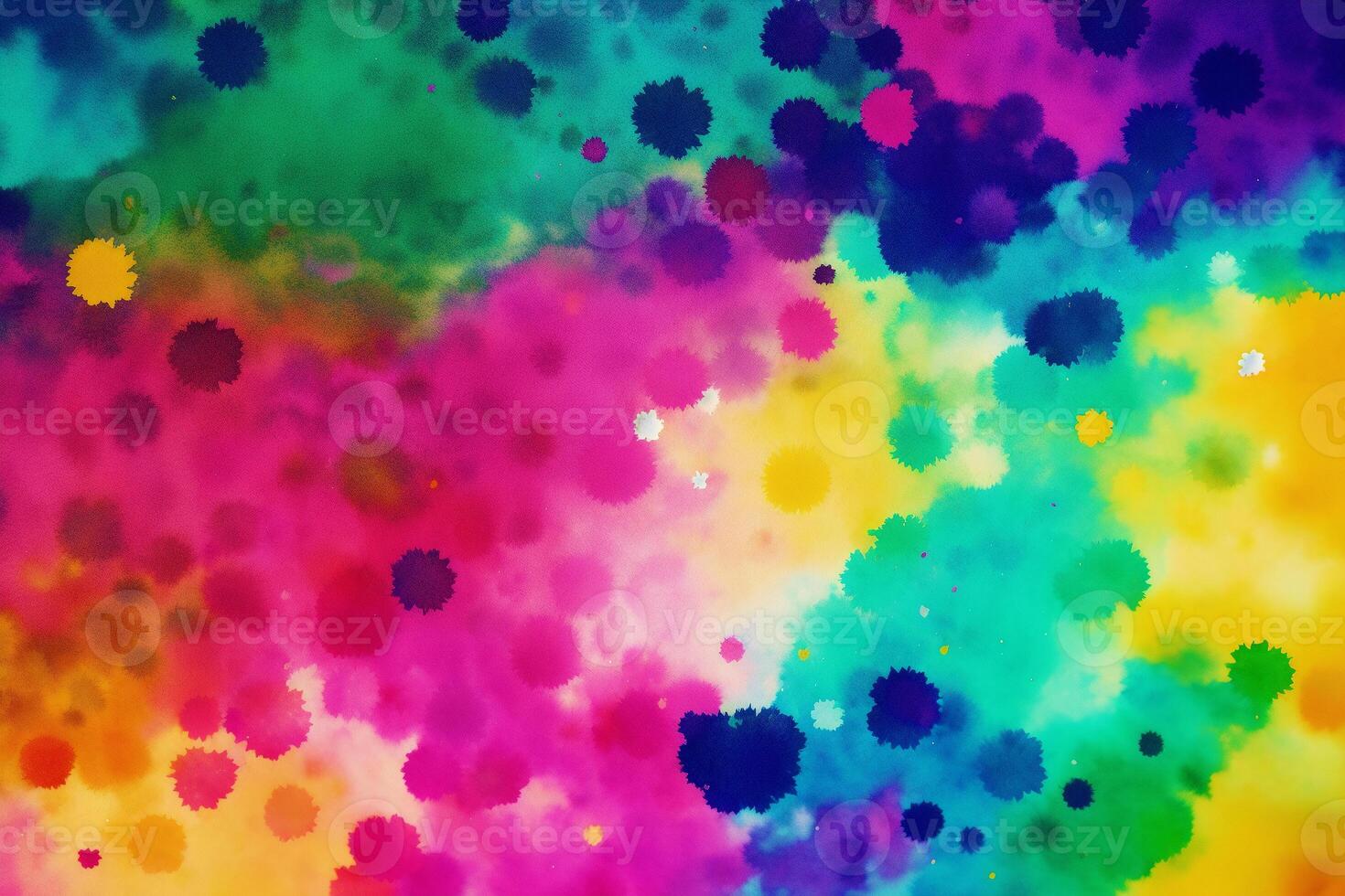 Abstract colorful background. Watercolor paint. Digital art, photo