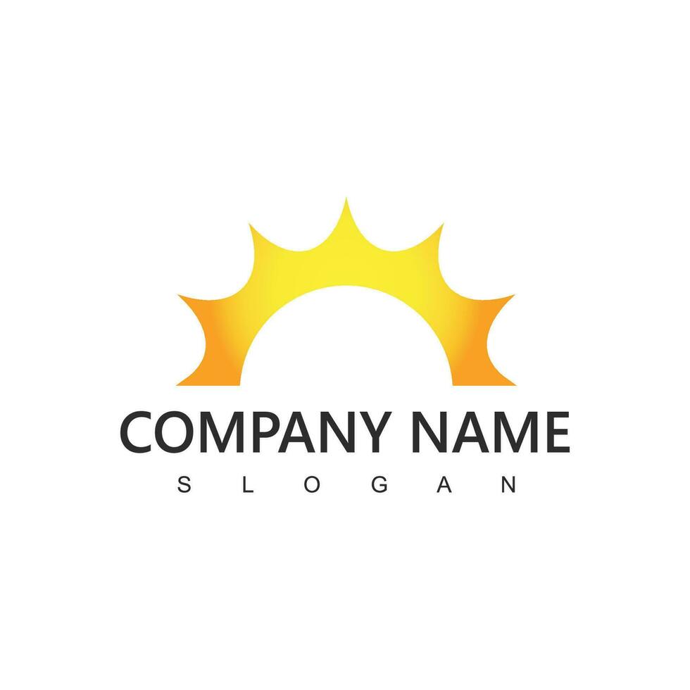 Creative Sun Logo , Sun Icon vector