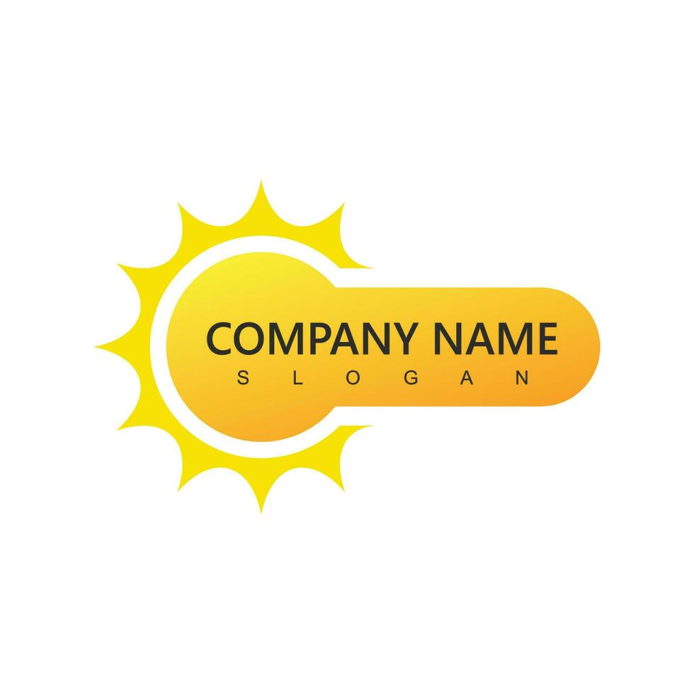Creative Sun Logo , Sun Icon vector