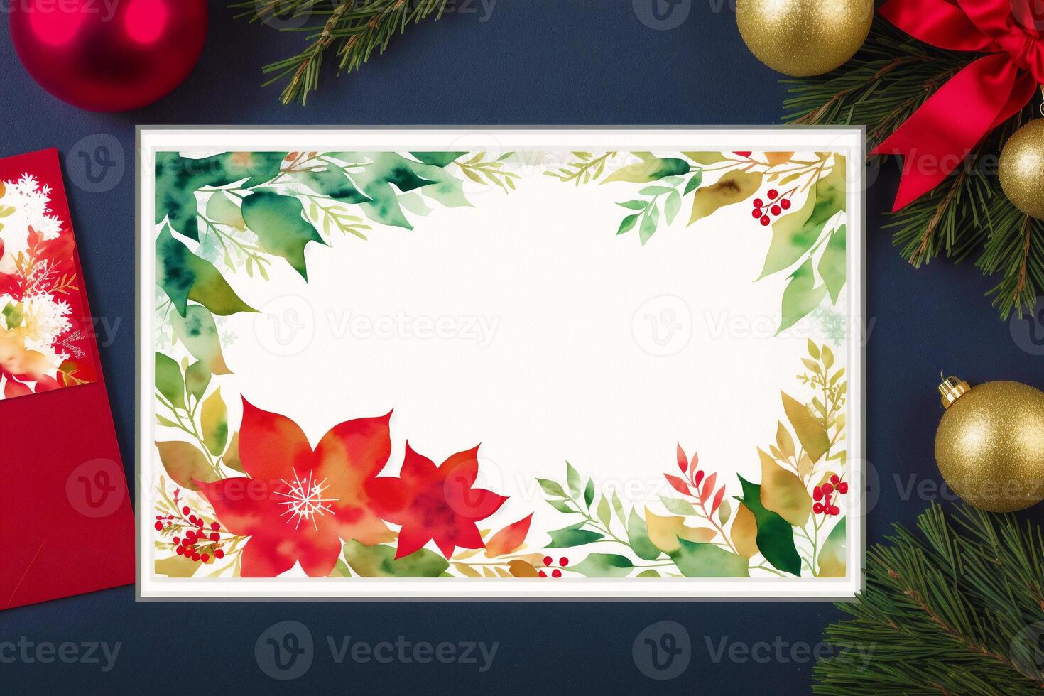 Christmas postcard. Christmas background. Happy New Year. photo