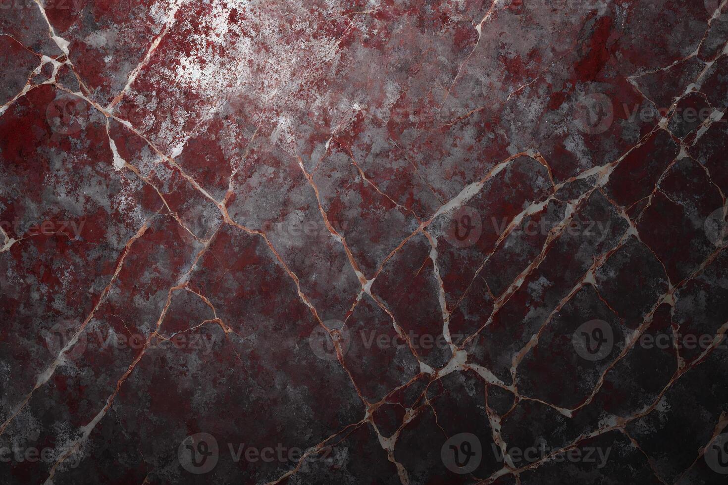 rojo mármol textura antecedentes modelo. rojo Roca superficie. resumen natural mármol rojo y oro. generativo ai foto