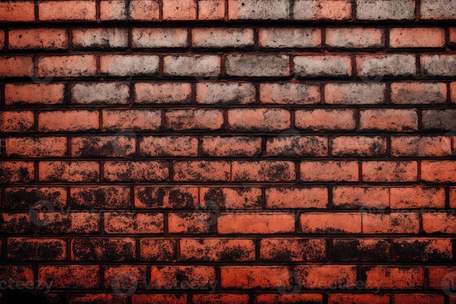 Background of brick wall texture. Old brick wall texture. Brick wall background.. photo