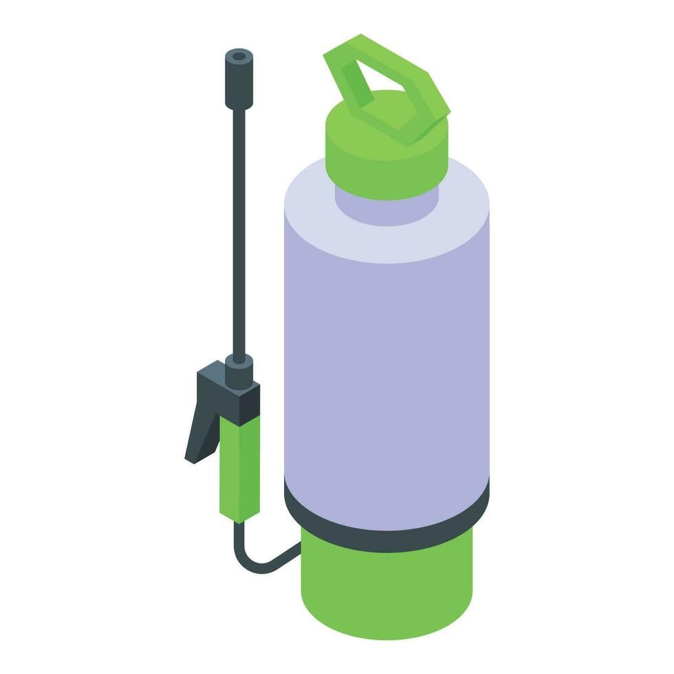 Field pesticide icon isometric vector. Garden sprayer vector