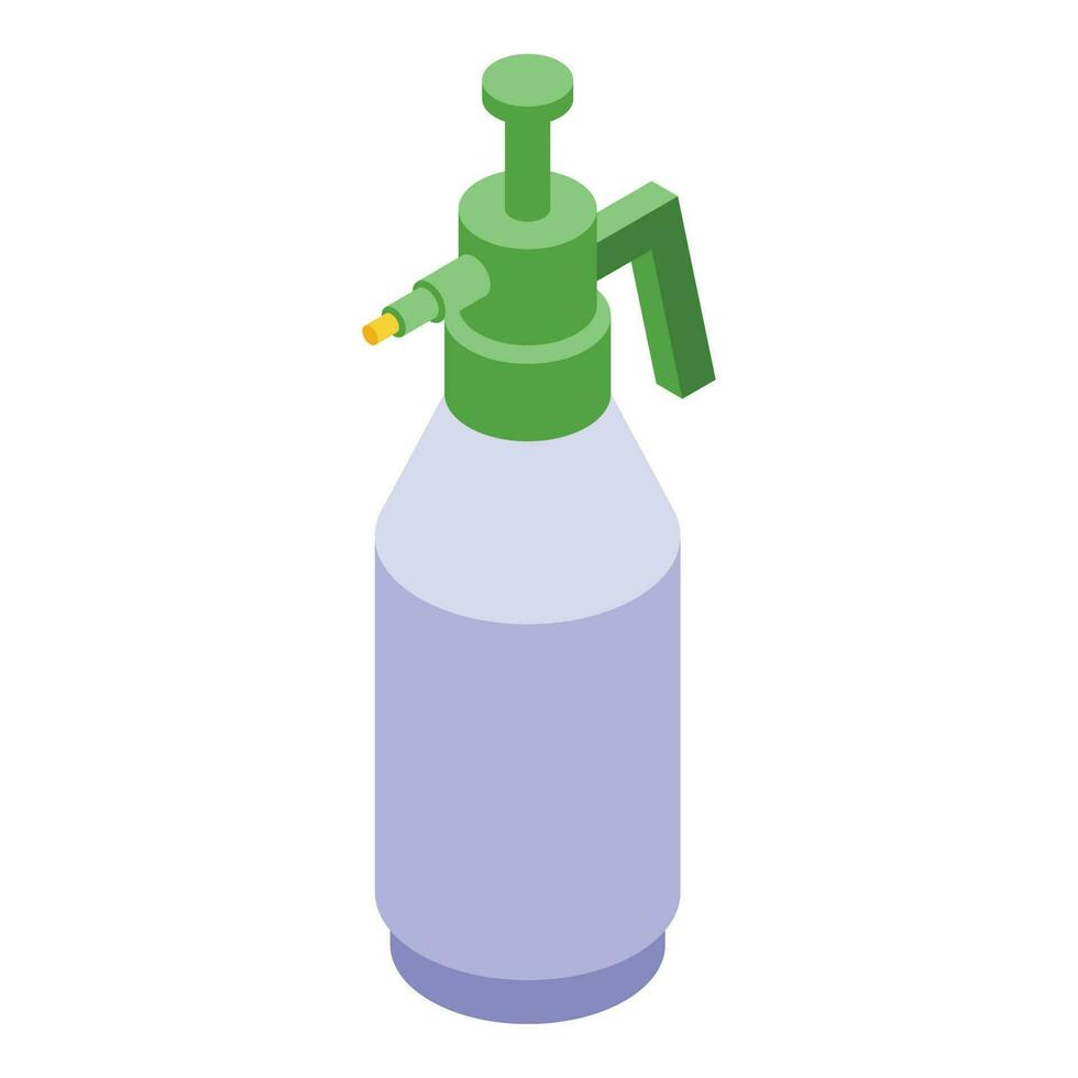 Sprayer bottle icon isometric vector. Farm pest vector
