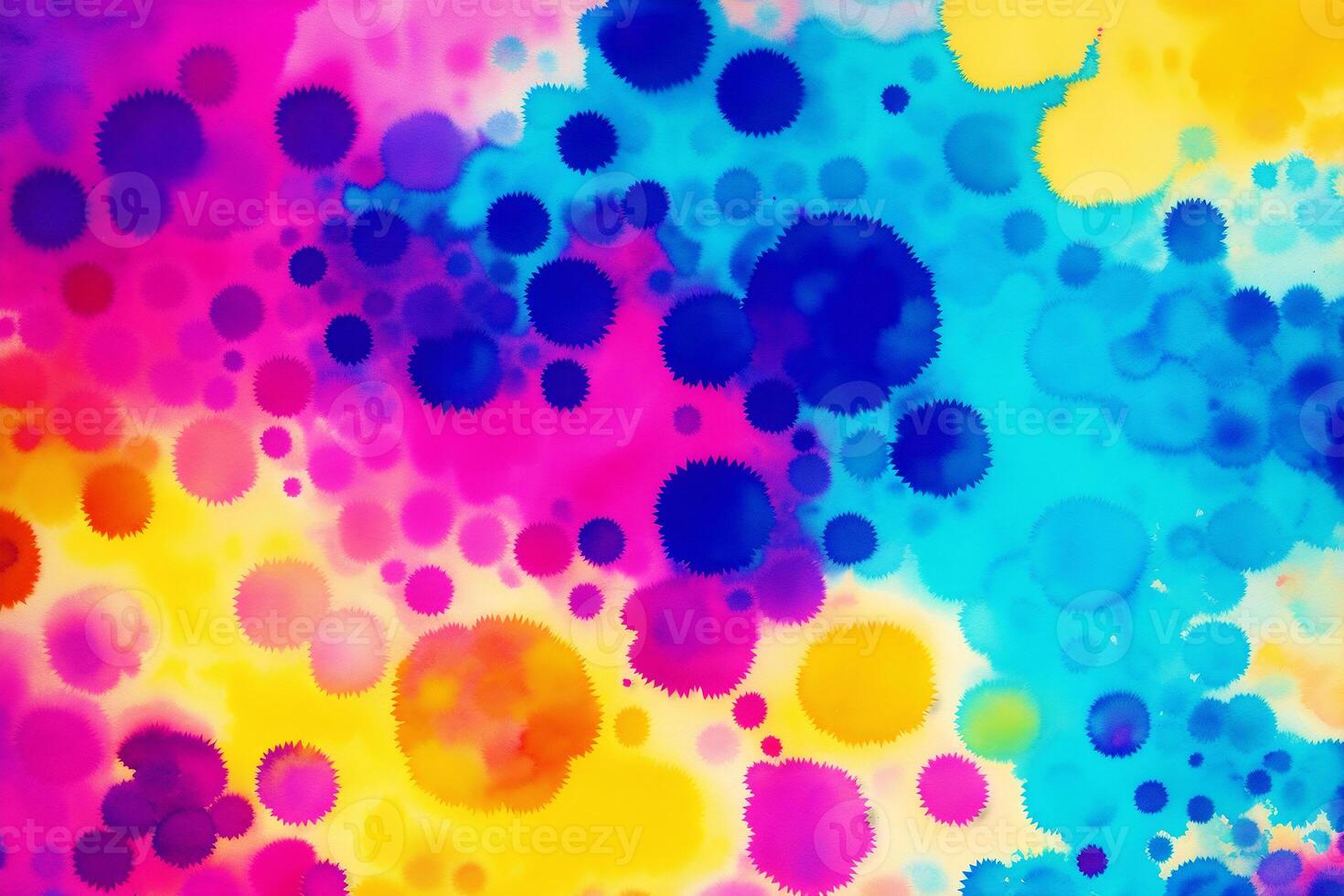 Abstract colorful background. Watercolor paint. Digital art, photo