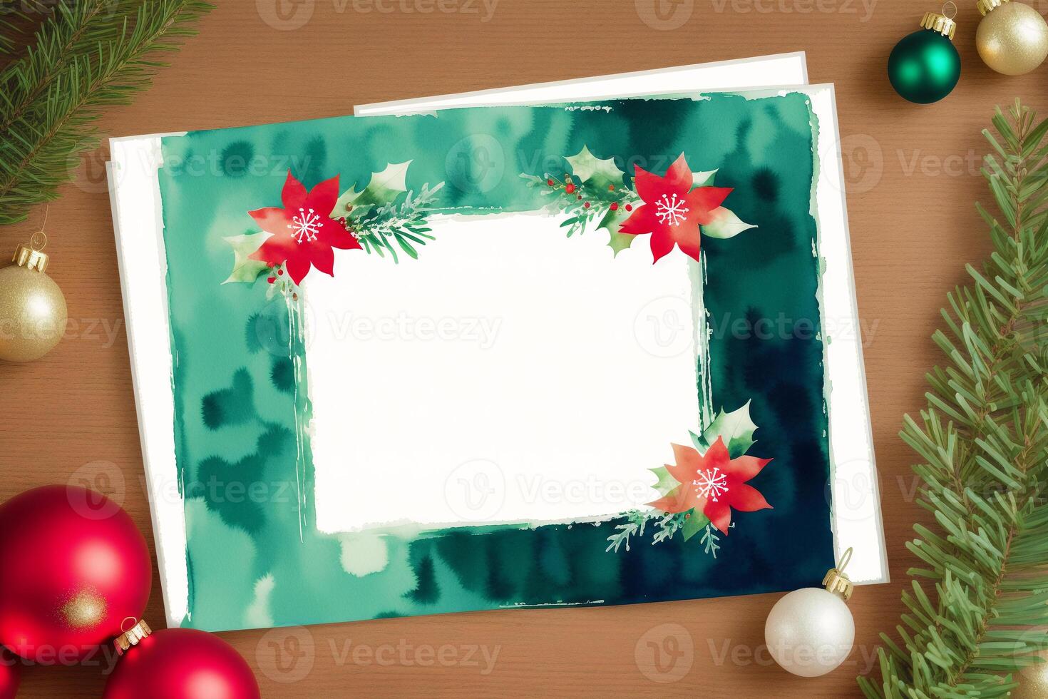 Christmas postcard. Christmas background. Happy New Year. photo