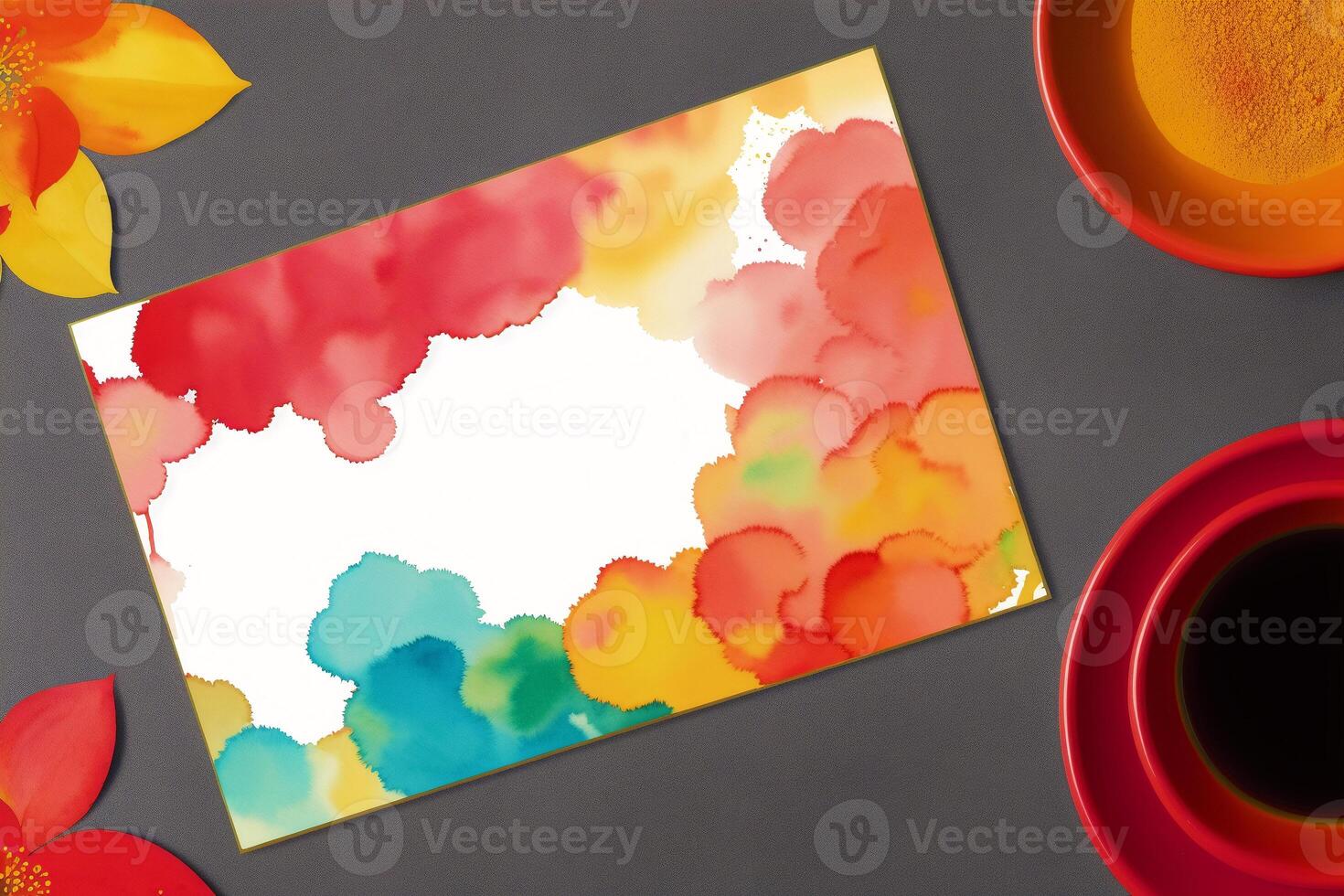 Thanksgiving postcard. Thanksgiving celebrations background. Turkey. Copy space. photo