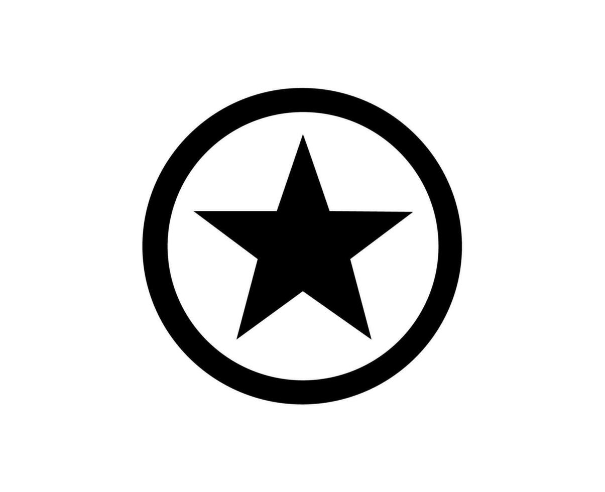 Star mark. Бренд звезда в круге. Звезда лого. Converse значок. Черная звезда.