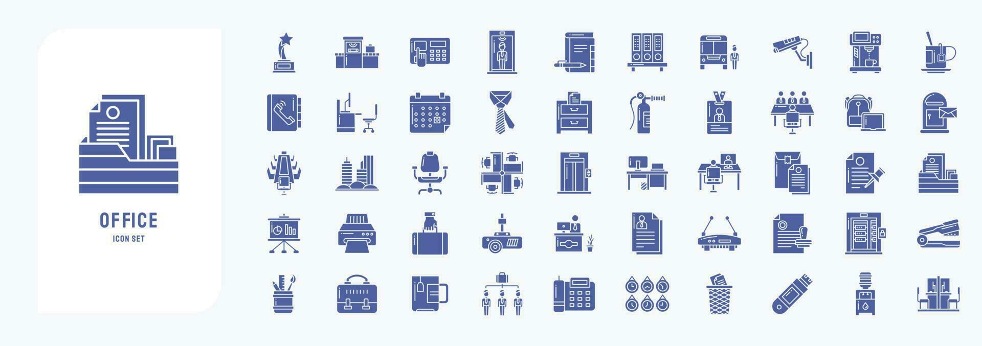 Office, including icon set.  icons like Tea, Team, Telephone, Time, and more vector