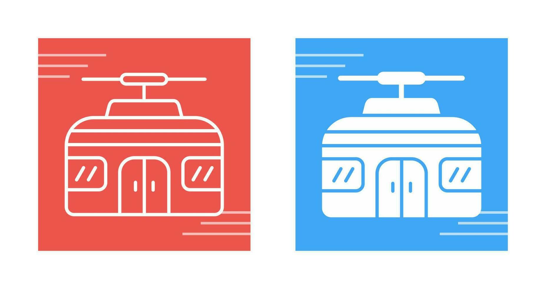 Cable Car Vector Icon