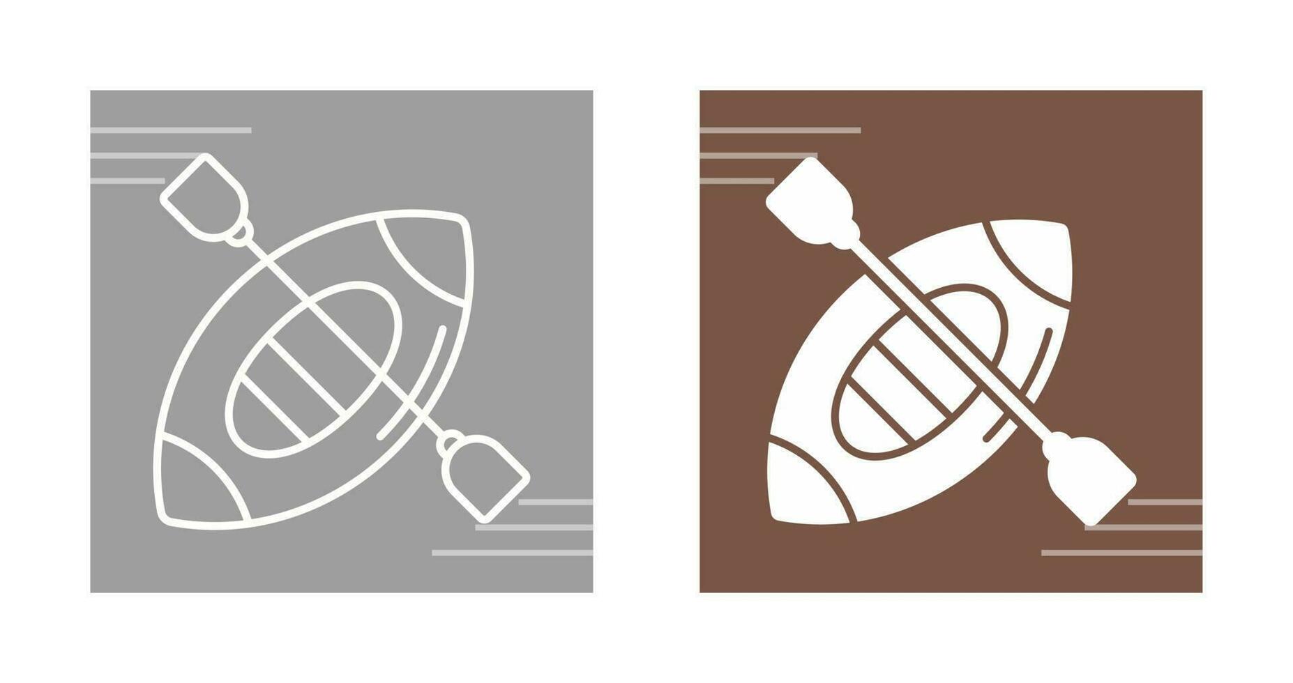 Kayak Vector Icon
