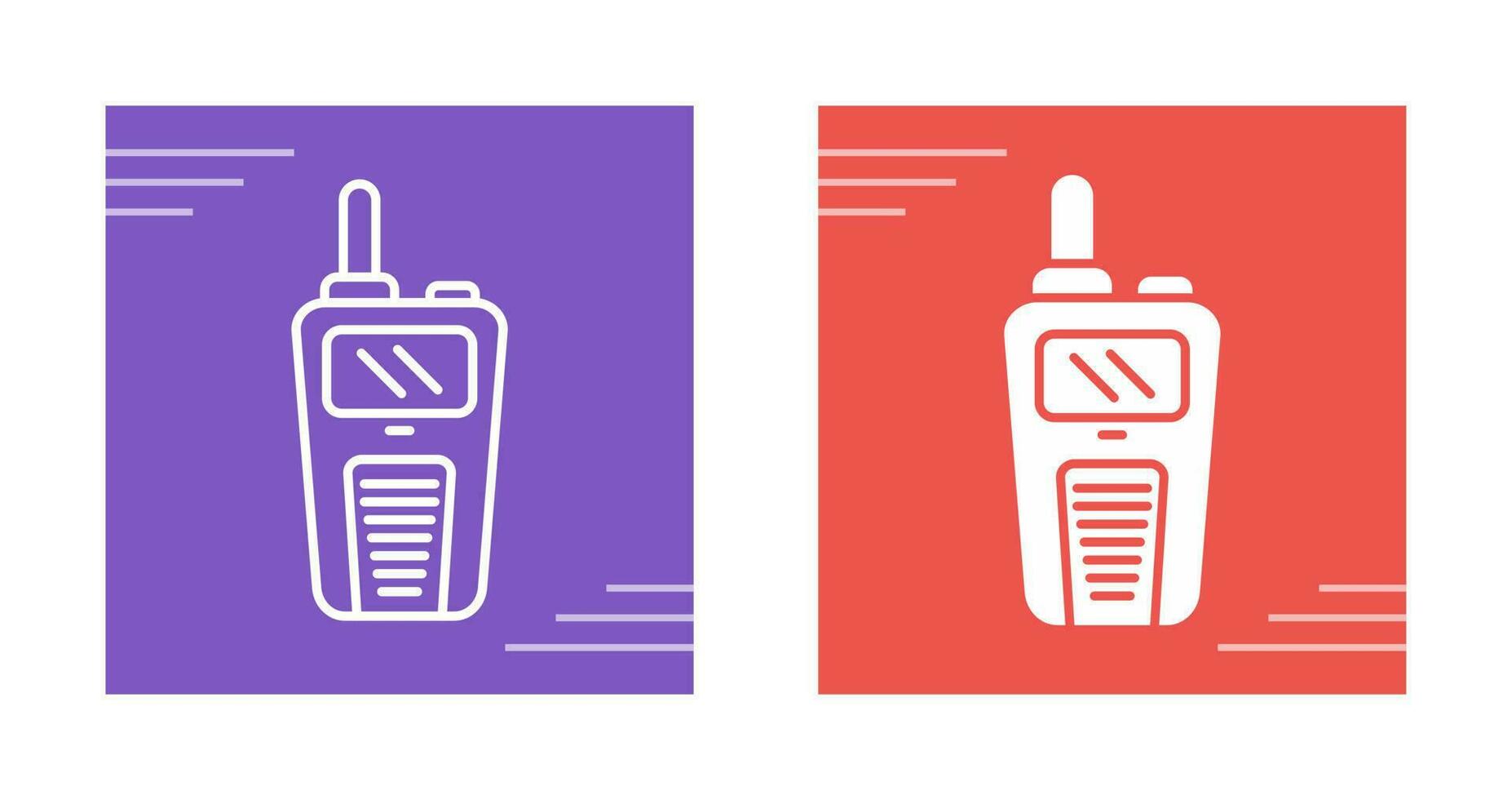 Walkie Talkie Vector Icon