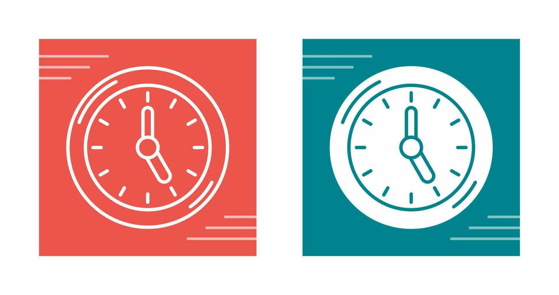 icono de vector de reloj