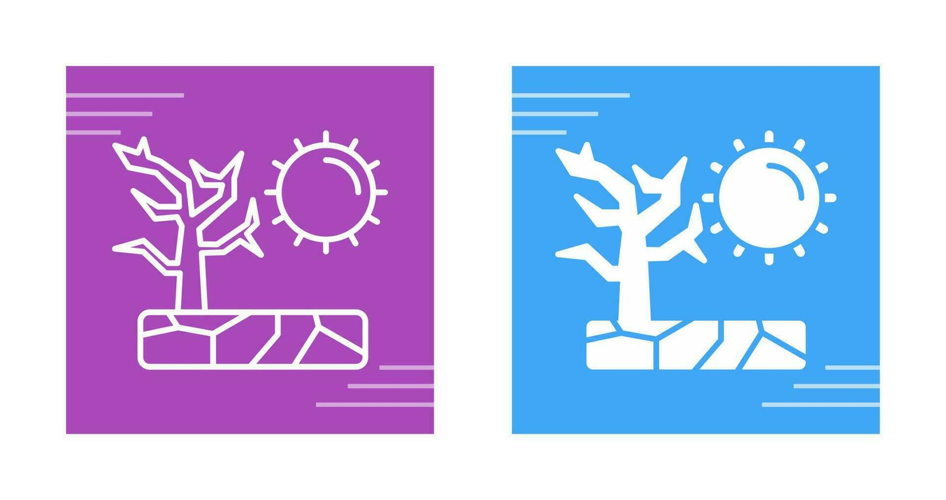 Drought Vector Icon