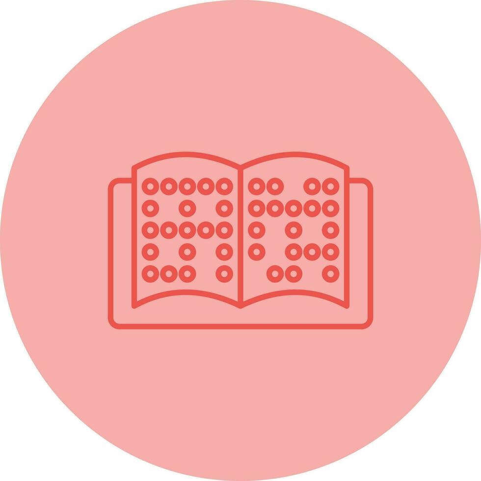 Braille Vector Icon
