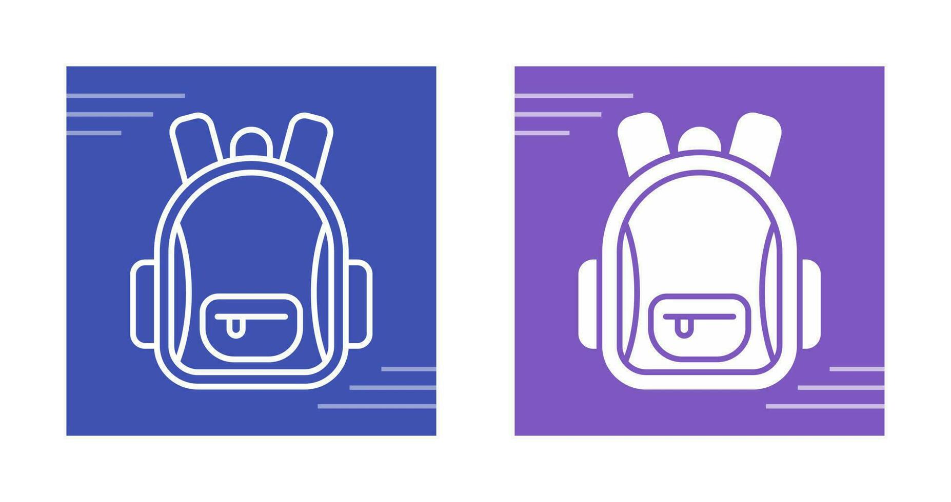 Backpack Vector Icon
