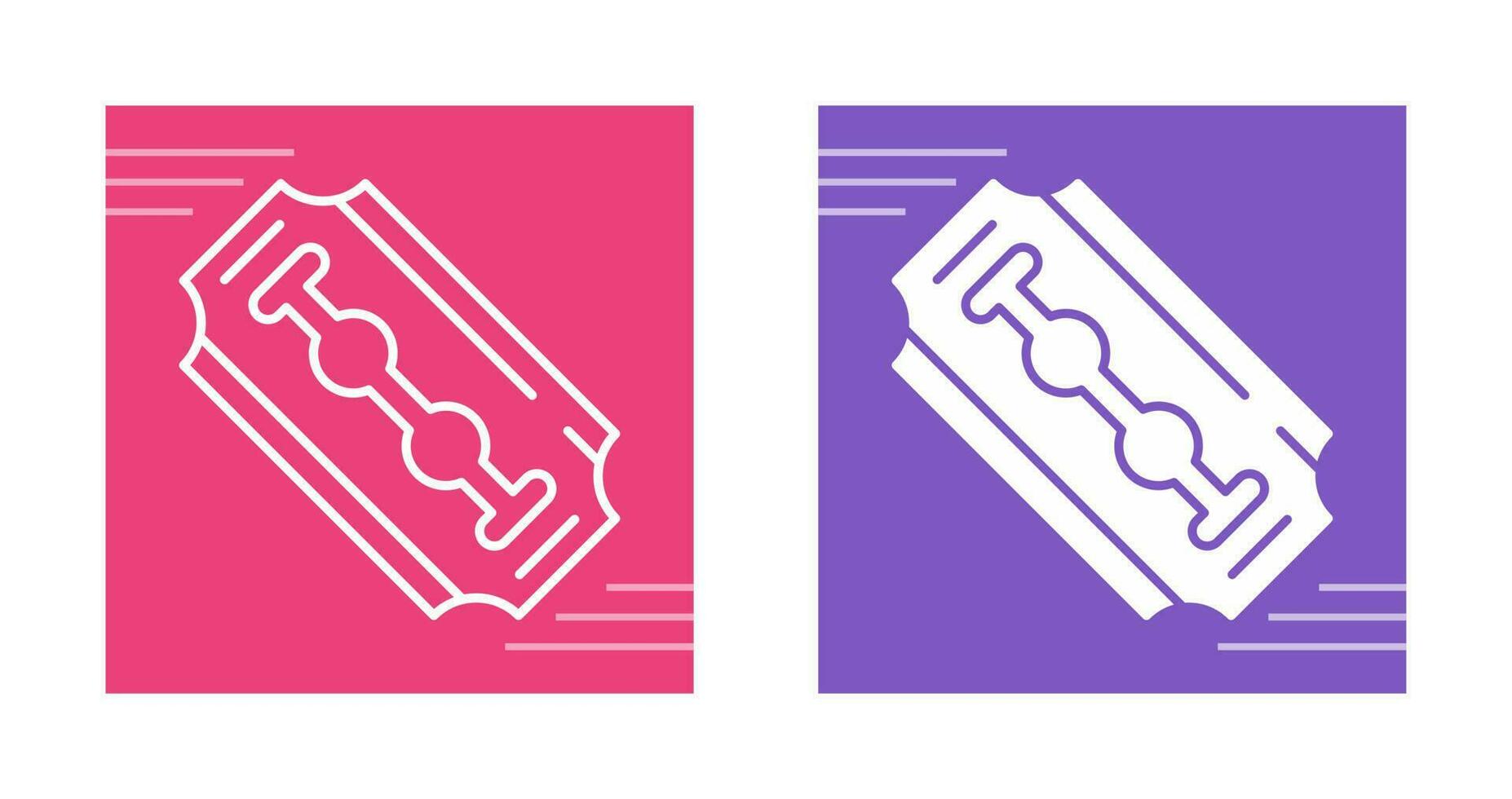 Razor Blade Vector Icon