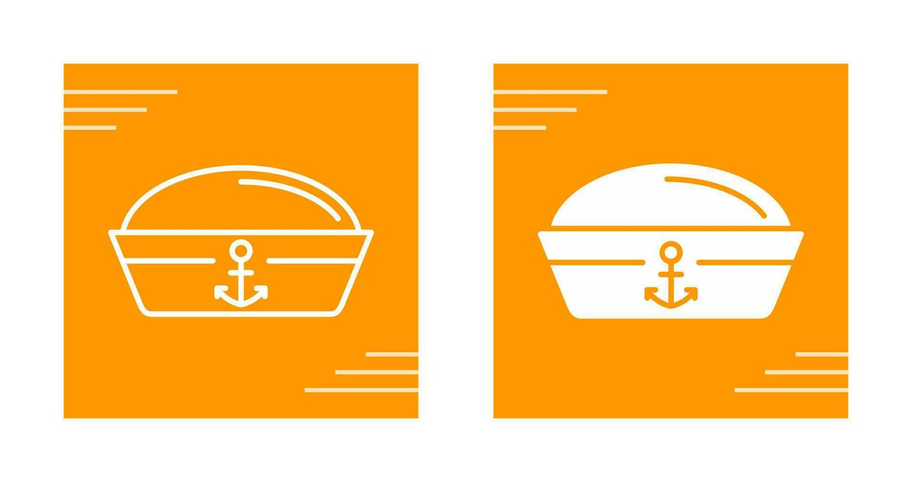 Sailor Hat Vector Icon