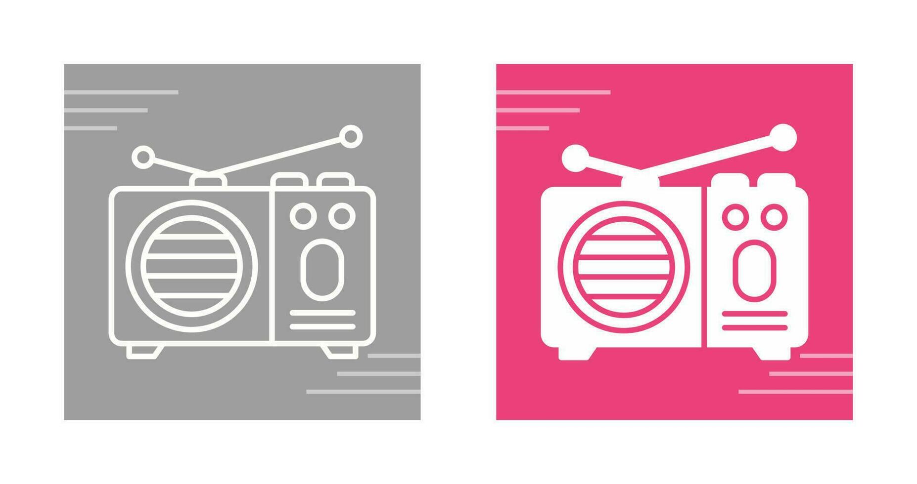 Radio Vector Icon