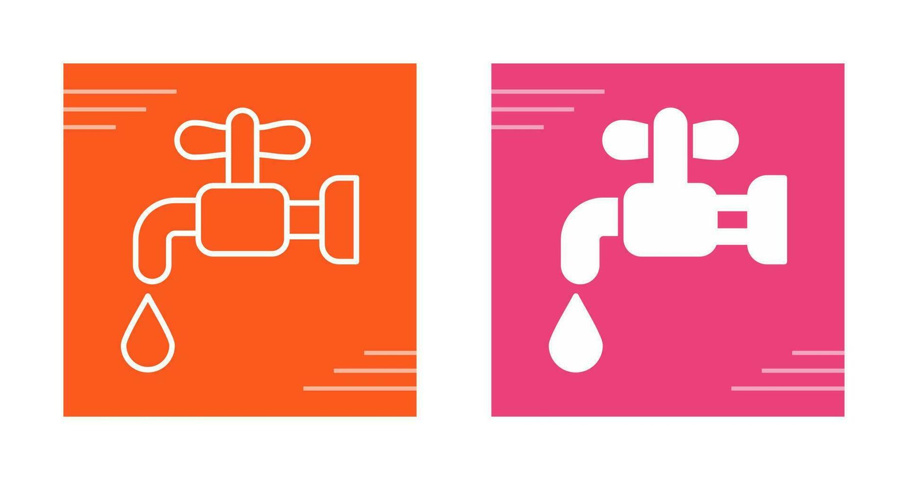 Water Tap Vector Icon