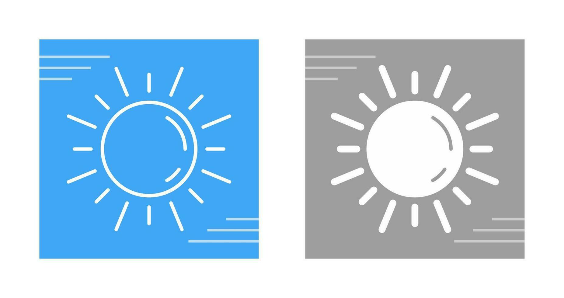 Sun Vector Icon