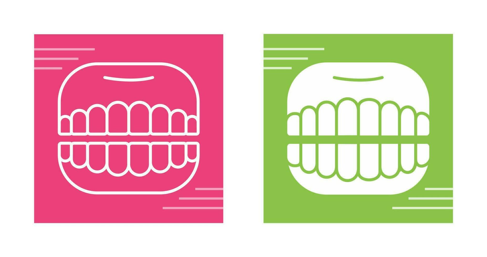 Denture Vector Icon