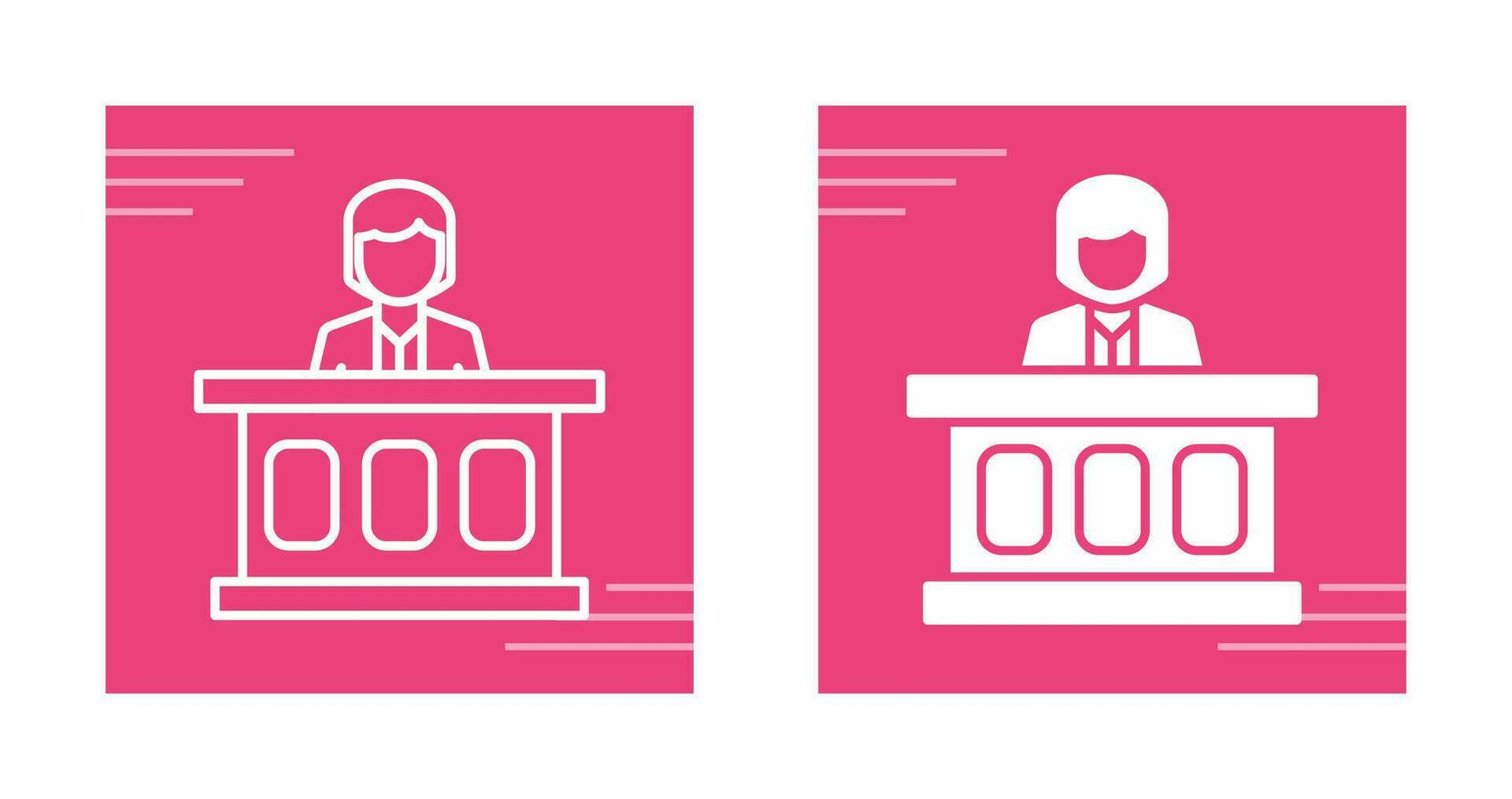 Jury Vector Icon