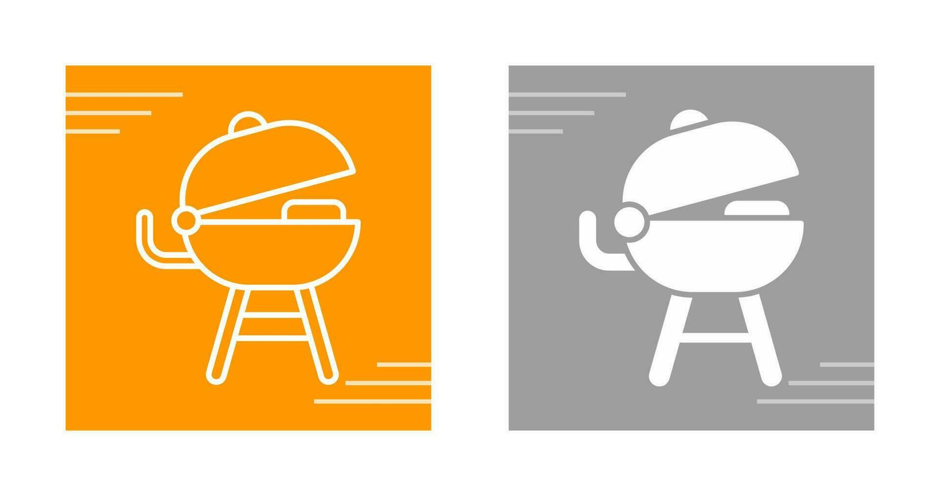 Grilled Vector Icon