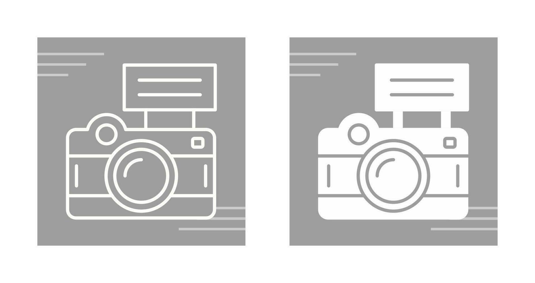 Camera Flash Vector Icon