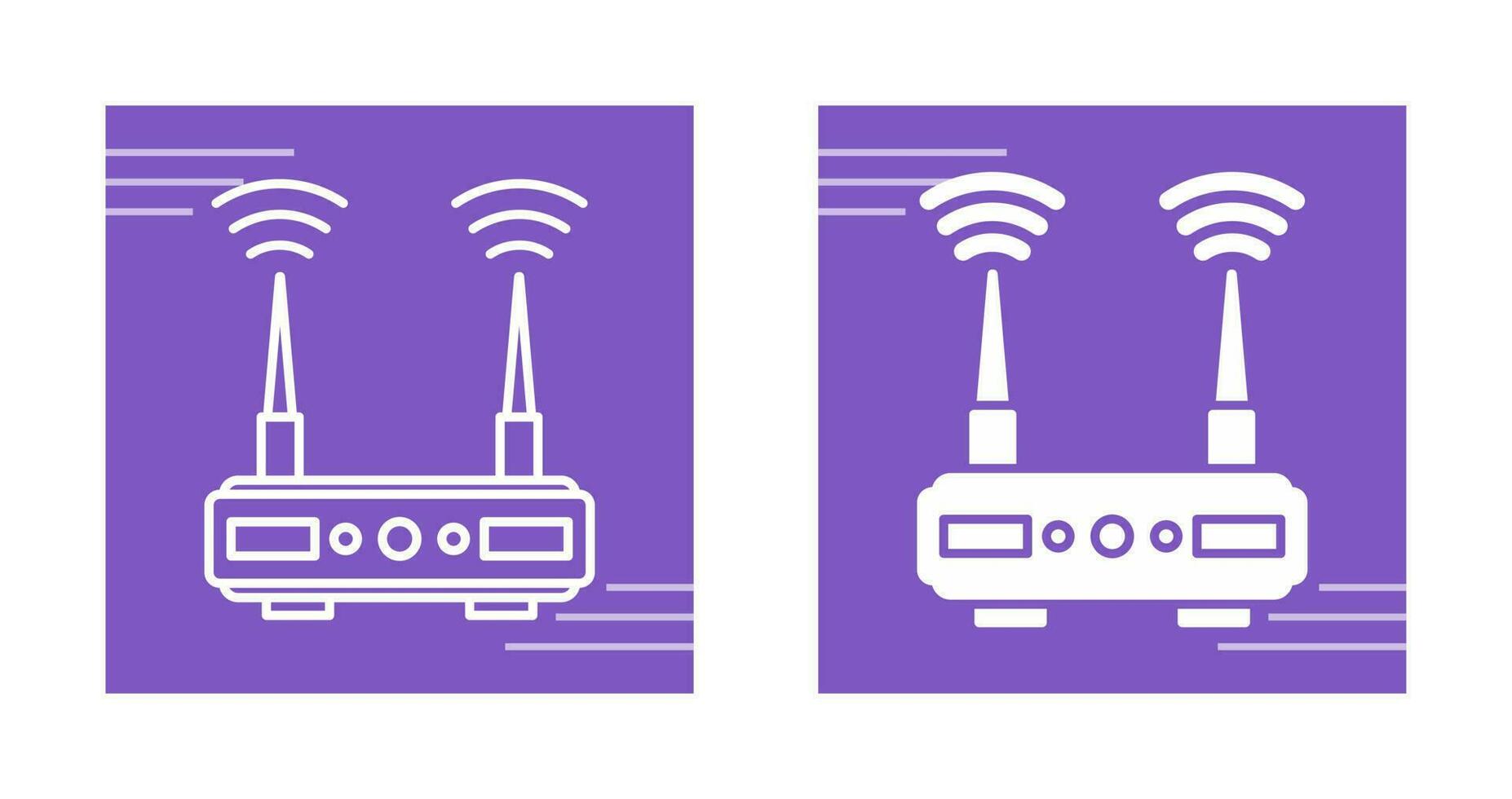 Router Vector Icon