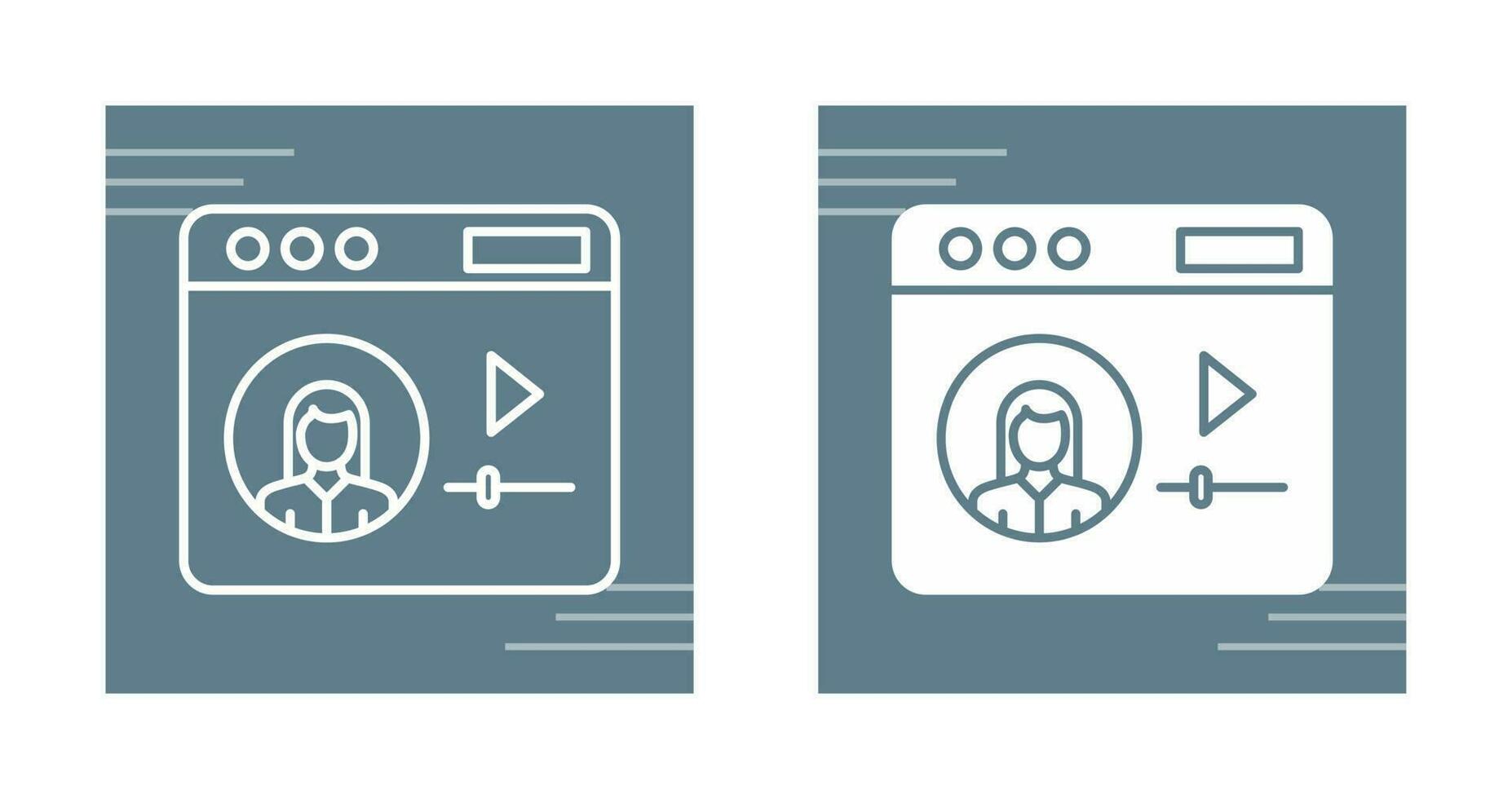 Video Tutorial Vector Icon