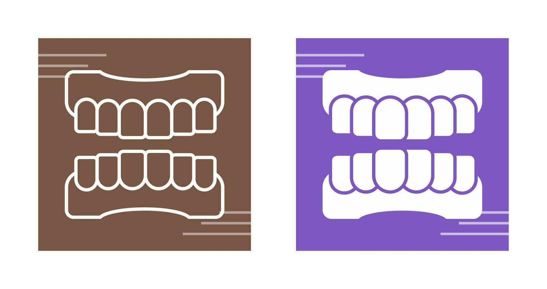 Denture Vector Icon