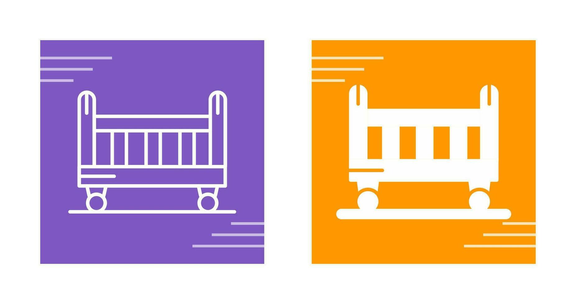 Crib Vector Icon