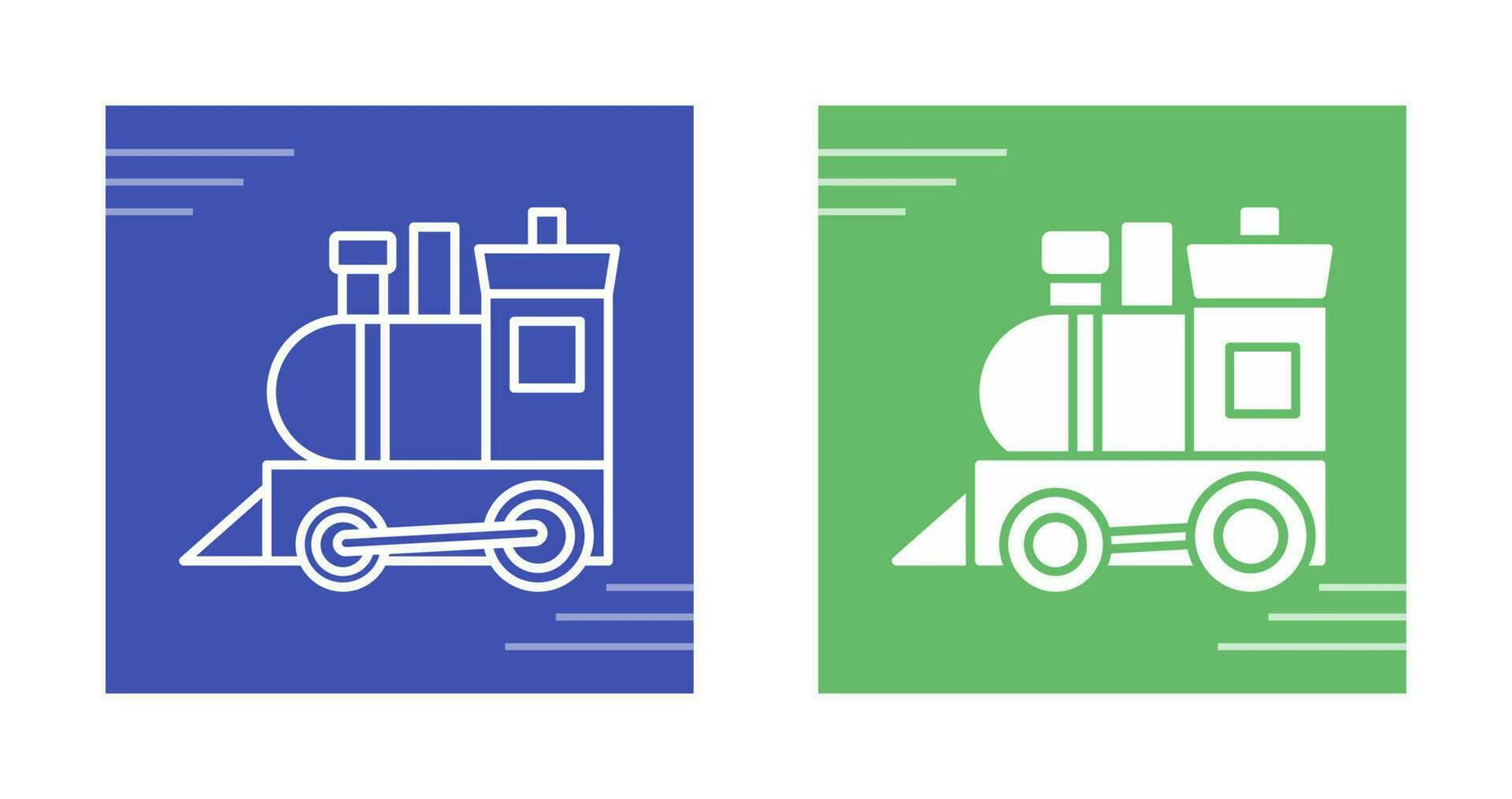 Toy Train Vector Icon
