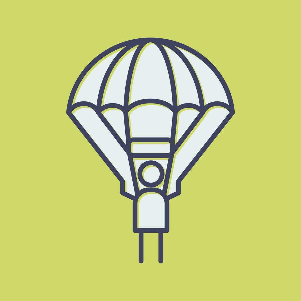 Parachuter Vector Icon