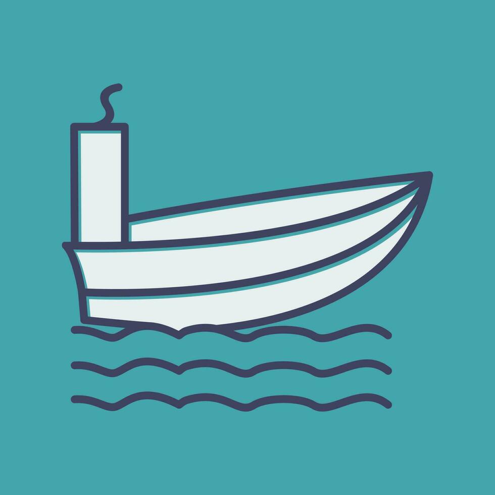 Steamship Vector Icon