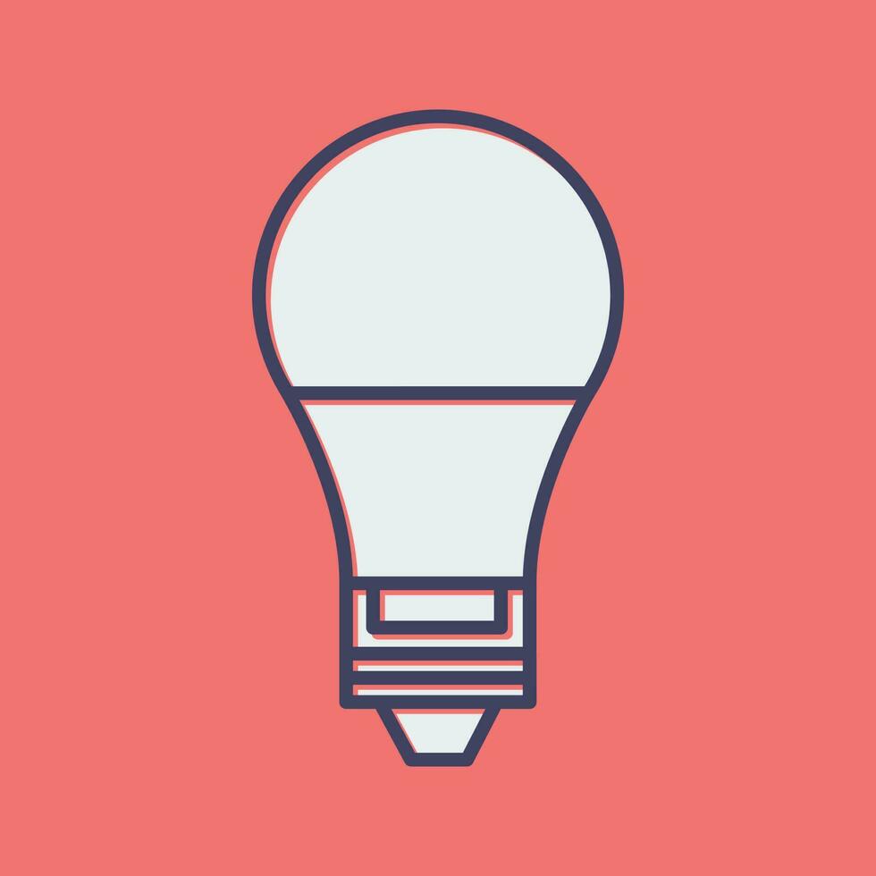 Electric Bulb Vector Icon