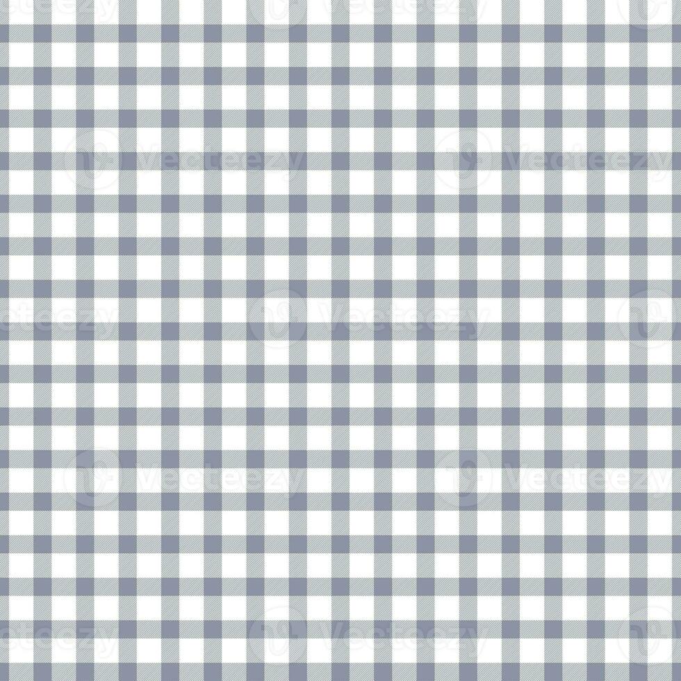 Gingham seamless pattern, grey, white, can be used in the design. Bedding, curtains, tablecloths photo