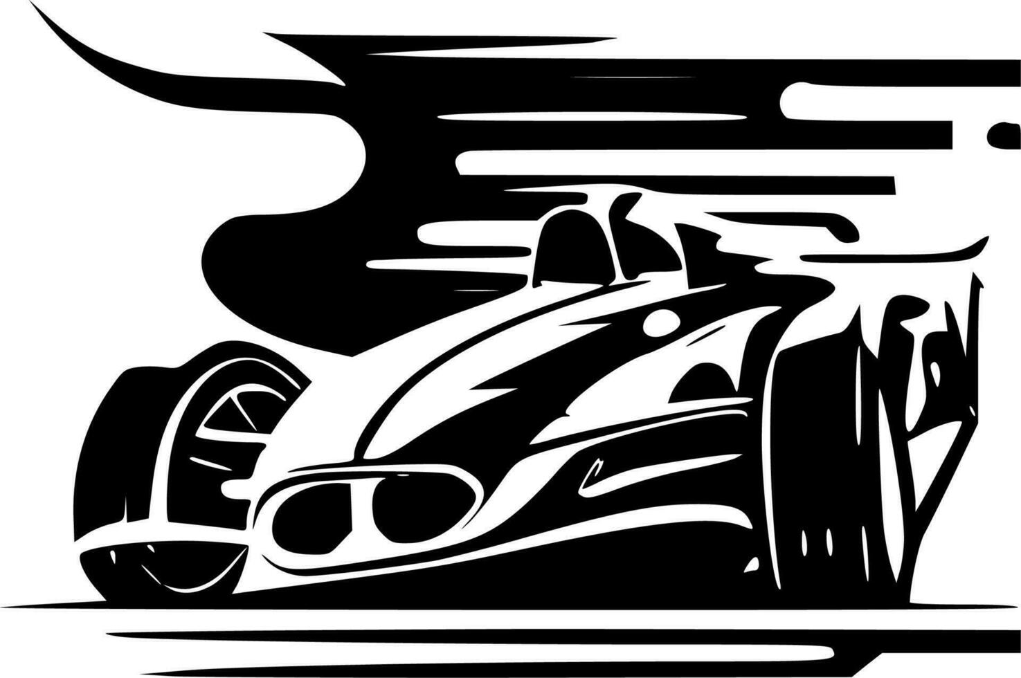 Racing - High Quality Vector Logo - Vector illustration ideal for T-shirt graphic
