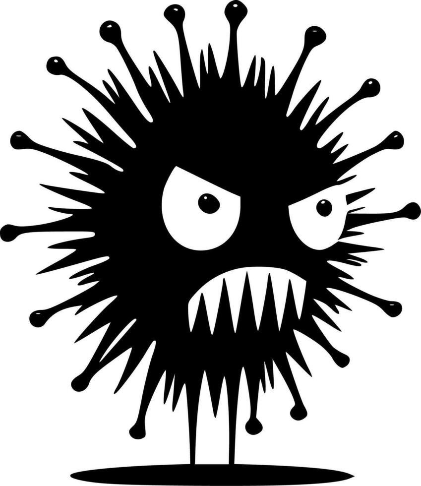 Virus - High Quality Vector Logo - Vector illustration ideal for T-shirt graphic