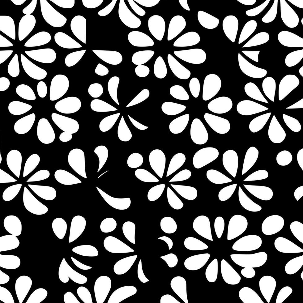 Flower Pattern - Minimalist and Flat Logo - Vector illustration