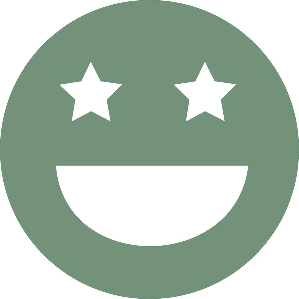 Funny emoji in groovy style . Vector design icon