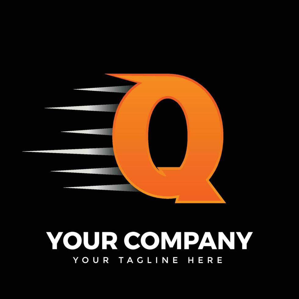 Q Letter Logo Design vector